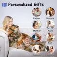 thumbnail image 5 of Best Mom Ever Custom Blanket, Birthday Gifts for Mom from Daughter Son with Pictures, Customized Photo Collage Mother Blankets Wife Birthday Gifts, Personalized Flannel Blanket with Photo as a Gift, 5 of 6