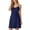 Navy, variant on Yuncity Womens Nightgowns Kimono Robes Silk Strapless Robe Pajamas Pjs Sleepwear Soft S-Xxl