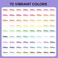 thumbnail image 2 of Set de bolígrafos de colores Artecho 72 colores de doble punta para adultos, 2 of 6