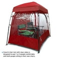 EasyGo Products Extra Large Portable Instant Pop Rain CoverU Sports Shelter Tent for 2 Persons