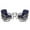 Navy, variant on Outdoor Bistro Set, Outdoor Rocking Chair Furniture Set with Table and Cushions, Patio Table and Chairs Set Porch Backyard Poolside Furniture