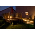 thumbnail image 6 of GKOplus 12-Pack Low Voltage LED Deck Lights, Landscape Step Lights with 2W Integrated LED Chips, Die-cast Aluminum 12V AC/DC Stair Railing Post Accent Lighting Fixtures with Black Powder Coated Finish, 6 of 6