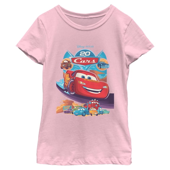 Girls Cars Anniversary Poster T Shirt