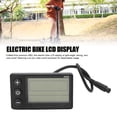 thumbnail image 3 of Display Electric Bike LCD Display Meter S866 ABS Electric Bike Control Panel with 6 Pin Water Proof Connector for Scooter Modification, 3 of 7