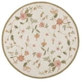 thumbnail image 2 of Safavieh Chelsea Beryl Bordered Wool Area Rug, Ivory, 8' x 8' Round, 2 of 11