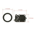 thumbnail image 3 of The ROP Shop Carburetor Overhaul / Repair / Rebuild Kit For Briggs & Stratton 495606, 3 of 9