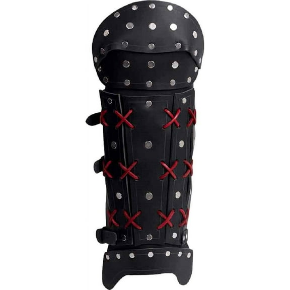 ANTIQUECOLLECTION Samurai Leg Guard, Black