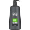 (2 pack) (2 pack) Dove Men+Care Extra Fresh Body and Face Wash, 23.5 oz