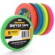 thumbnail image 1 of Juego de cintas adhesivas Gaff Tape Lockport de colores, 1/2 pulgada x 20 yardas, 1 of 7