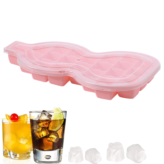 Bandejas para cubitos de hielo, reutilizables, para whisky, cóctel, chocolate