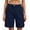 Navy, variant on Admvng Cargo Shorts for Women Straight Leg Button Zipper Summer Casual Comfortable Hiking Pants