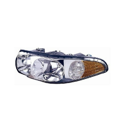 Replacement Driver Side Headlight For 2000 Buick Lesabre Gm2502205 Replacement Driver Side Headlight For 2000 Buick Lesabre Gm2502205