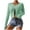 Green, variant on Aloohaidyvio Cardigans for Women Plus Size,2024 Women's Long Sleeve Crochet Knit Button Down Cardigan Cropped Shrug Bolero Lightweight Sweaters Tops