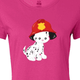 thumbnail image 4 of Inktastic Fireman Dog, Cute Dog, Puppy, Doggo, Dalmatian Women's T-Shirt, 4 of 5