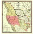 thumbnail image 2 of Mitchell 12x13 Gold Ornate Wood Framed with Double Matting Museum Art Print Titled - Texas Oregon California United States, 2 of 4