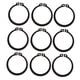thumbnail image 1 of Juego de anillos de retención de compresor, 50 piezas de 1,8 mm Juego de anillos de retención de bobina de compresor Anillo de retención de compresor de CA Tecnología innovadora, 1 of 9