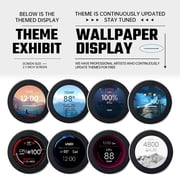 2.1in AIO Display Screen Upgrade Kit LCD Screen CPU Temp Monitor for CPU Liquid Cooler, Computer Accessories PC Parts