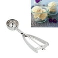 thumbnail image 1 of Gupbes Ice Cream Scoop, Stainless Steel Ice Cream Scooper Multiple Sizes For Kitchen For Restaurant, 1 of 8