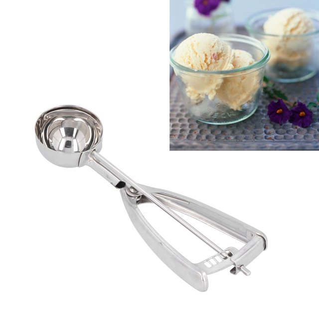 Gupbes Ice Cream Scoop, Stainless Steel Ice Cream Scooper Multiple Sizes For Kitchen For Restaurant