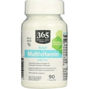 365 by Whole Foods Market Adult Multi Once Daily with Iron 90 Tablets