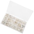 thumbnail image 2 of Fosa Terminals,Wire Lugs Ring Terminals,420Pcs Wire Lugs Ring Terminals Set Cold Crimping Electrical Cable Connector Boxed, 2 of 8