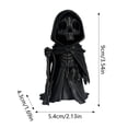 thumbnail image 3 of Gothic Sculpture Desktop Ornament 3D Printed Artwork with Movable Joints for Home Halloween and Display, 3 of 7