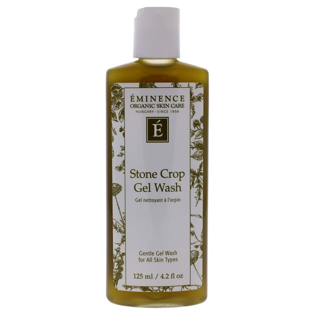 Gel limpiador orgánico Skincare Eminence Stone Crop, 125 ml