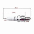 thumbnail image 4 of 1pc Spark Plug 4629 C7HSA FOR CR7HIX CR7HSA A7TC A6RTC IUF22 U22FS U22FSR-U C6HSA Scooter Horizontal Engine Pit Dirt Quad ATV, 4 of 4