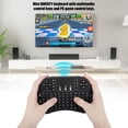 thumbnail image 3 of 2.4GHz Mini Cordless Keyboard With Touchpad Mouse, 92 Key Portable Cordless Keyboard With USB Receiver, Multimedia Control Keys And PC Game Control Keys, 3 of 8