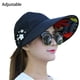 thumbnail image 2 of Sombreros para el sol para mujer, gorra con visera de ala ancha, sombrero para el sol de verano, 2 of 5