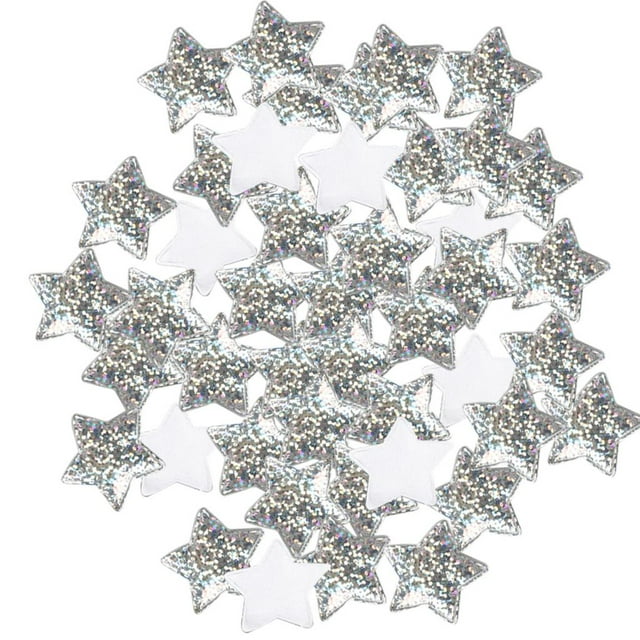 100pcs DIY Star Glitter Compromiso de Navidad Sprinkles No Hole Wedding Art Crafts Party Decor