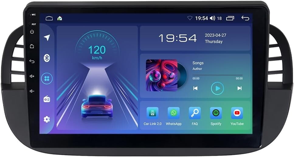 Corehan 10'' Touchscreen Double Din Car Stereo with Wireless