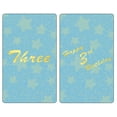 thumbnail image 2 of 3rd Birthday Miniature Candy Bar Wrapper, Three Blue Mini Chocolate Bar Stickers for Birthday Party, Table Top Event Decorations, Candy Not Included., 2 of 4