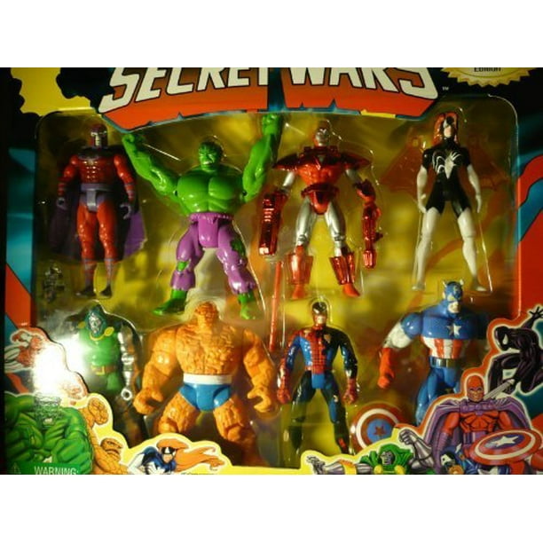 Toy Biz Marvel Secret Wars Special Collectors Edition Set of 8 Action Figures