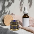 thumbnail image 4 of 1Set Makeup Container Metal And Glass Material Round Shape For Travel And Business Trips, 4 of 9