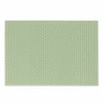 thumbnail image 1 of Nature Cutting Board, Abstract Geometric Spring Themed Green Leaves Repeating Pattern on White Background, Decorative Tempered Glass Cutting and Serving Board, Small Size, Green White, by Ambesonne, 1 of 1