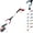 Red, variant on 21inch Small Grabber Reacher Tool for Elderly Disabled, Lightweight Mobility Grip Reaching Tool (Orange)
