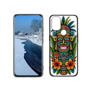 Vibrant-tropical-tiki-designs-1 phone case for OnePlus Nord N10 for Women Men Gifts,Flexible Painting silicone Shockproof - Phone Cover for OnePlus Nord N10
