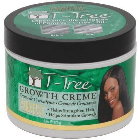 Parnevu Tea Tree Growth Cream 6 oz. (Pack of 2)
