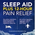 thumbnail image 2 of Equate All Night Pain Relief PM Tablets, 20 Caplets, 2 of 7
