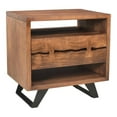 thumbnail image 3 of Bedroom Nightstand - Modern Accent Table with DrawerOpen Storage, 3 of 7