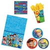 Toy Story 4 Party Supplies Bundle for 16. Plates, Napkins, Cups and Table Cover