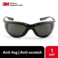 thumbnail image 3 of Gafas de seguridad 3M Virtua CCS con lente gris antivaho con junta, 3 of 6
