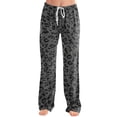 thumbnail image 2 of Women's Pajama Pants Y2k Leopard Print Wide Leg High Waisted Baggy Drawstring Pajama Bottoms Casual Cheetah Pajama Sleepwear, 2 of 5