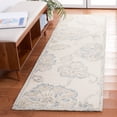thumbnail image 2 of SAFAVIEH Micro-Loop Arda Floral Runner Rug, Ivory/Blue, 2'3" x 8', 2 of 8