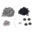 thumbnail image 3 of Chain Wheel Part, Plastic Aluminum Alloy Full Scale High Strength Black Silver Model  Track Parts  For Replacement, 3 of 8