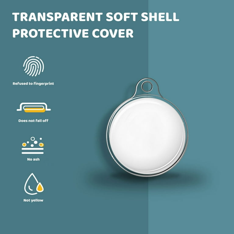 Transparent TPU Case for Airtag Protection Case Locator Silicone