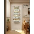 thumbnail image 6 of Yecaye 4-Tier Over-the-Door Hanging Organizers, Beige, 1 Pack, 6 of 8