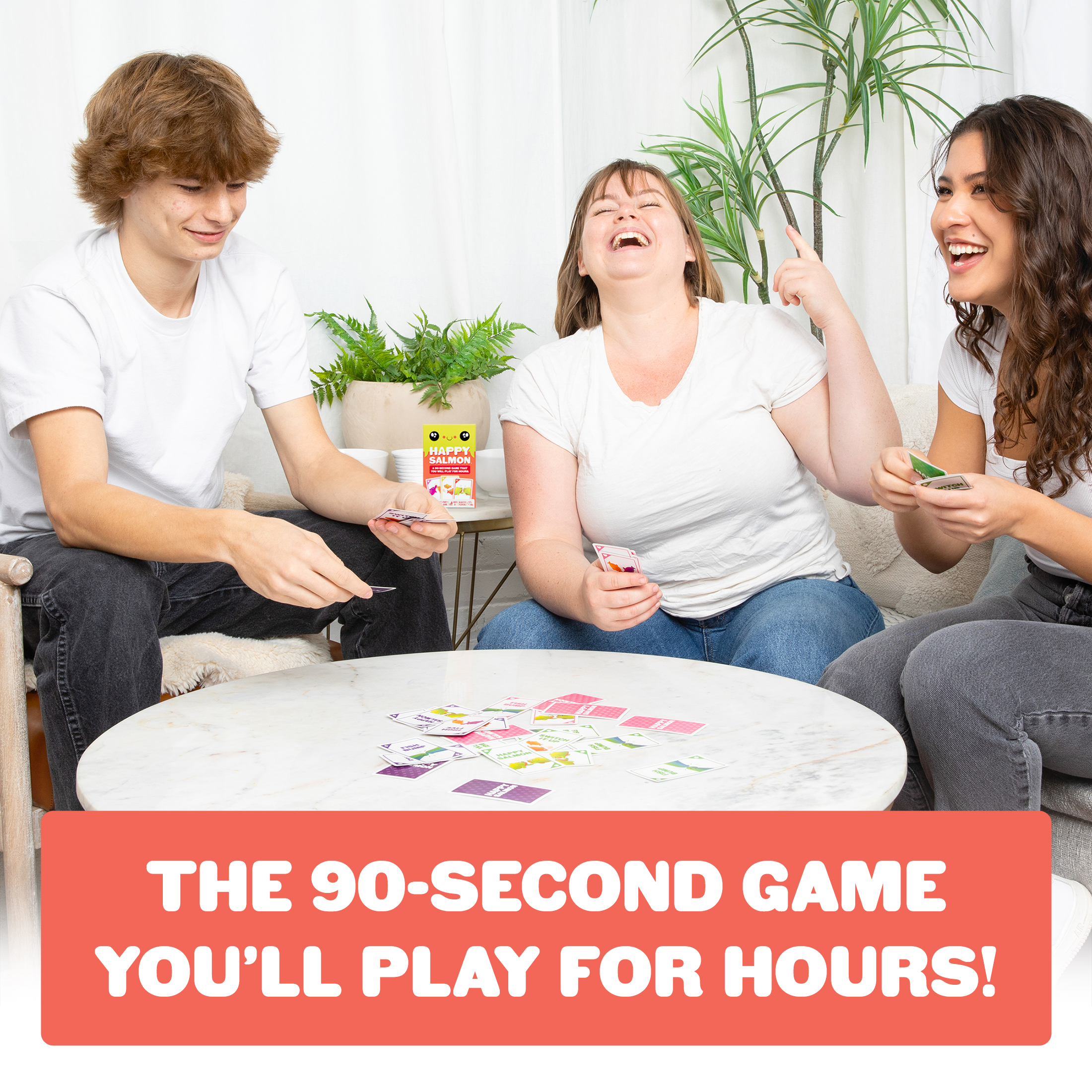 Exploding Kittens Happy Salmon Card Game, 3-6 Players photo 3
