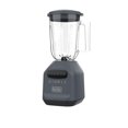 thumbnail image 1 of Black+Decker Ice Crush 56 oz 8-Speed Blender, 6-Tip Stainless Steel Blades with 750 W of Peak Power, Grey, 1 of 7
